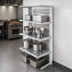 Thumbnail image #3 for Channel Manufacturing T-Bar Cantilever Shelf, 42W x 24D x 72H, Aluminum, 900 lb. Capacity