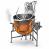Thumbnail image #3 for Legion TWT-20 20-Gallon Direct Steam 2/3 Jacketed Tilting Kettle