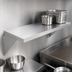 Thumbnail image #3 for Vulcan Stainless Steel Plate Rail, 25 Inches Wide x 10 Inches Deep