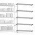 Thumbnail image #3 for Eagle Group A5-74-1824S 5-Tier Add-On Wire Shelving Unit, 24