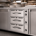 Thumbnail image #3 for Wells RW-36HD Heavy Duty Built-In 3-Drawer Food Warming Drawer