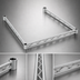 Thumbnail image #3 for Eagle Group 3-Sided Double Truss Frame, 48 x 18 Inches, Stainless Steel