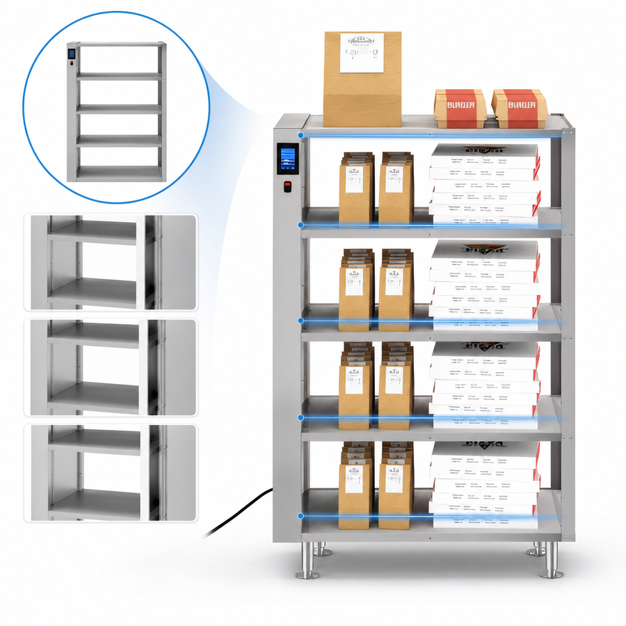 Five Shelves