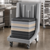 Thumbnail image #4 for Cambro Camdolly® Tray and Sheet Pan Camcarrier Dolly with Handle, 350 lb Capacity, Charcoal Gray