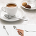 Thumbnail image #4 for Winco Shangarila 4-5/8 Inch Demitasse Spoon, 18/8 Stainless Steel, Extra Heavy Weight, Mirror Finish
