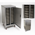 Thumbnail image #3 for Economy Series Enclosed Mobile Patient Tray Cart, 24-Tray, Single Door, Stainless Steel