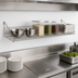 Thumbnail image #3 for Metro SmartWall Life 48-Inch x 14-Inch Wall-Mounted Grid Shelf with Retaining Edge