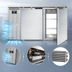 Thumbnail image #3 for Continental Refrigerator BB59NSSPT 59