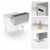 Thumbnail image #3 for John Boos Single 36-Inch Speed Rail Locking Cover, 18/300 Stainless Steel