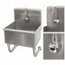 Thumbnail image #3 for Advance Tabco Wall-Mounted Electronic Service Sink with 22-Inch Bowl, 304 Stainless Steel