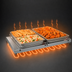 Thumbnail image #3 for Hatco Glo-Ray® GRS-30-H Freestanding Heated Shelf, 30 Inch W x 17-1/2 Inch D
