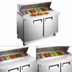 Thumbnail image #3 for 36-Inch Mega Top Refrigerated Sandwich Prep Table with 2 Doors, 7.6 Cu. Ft.