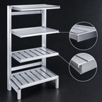 Thumbnail image #3 for Channel Manufacturing ECC2454 Aluminum 4-Inch E-Channel Cantilever Shelf, 51.375"W x 24"D, 1,000 lb. Capacity