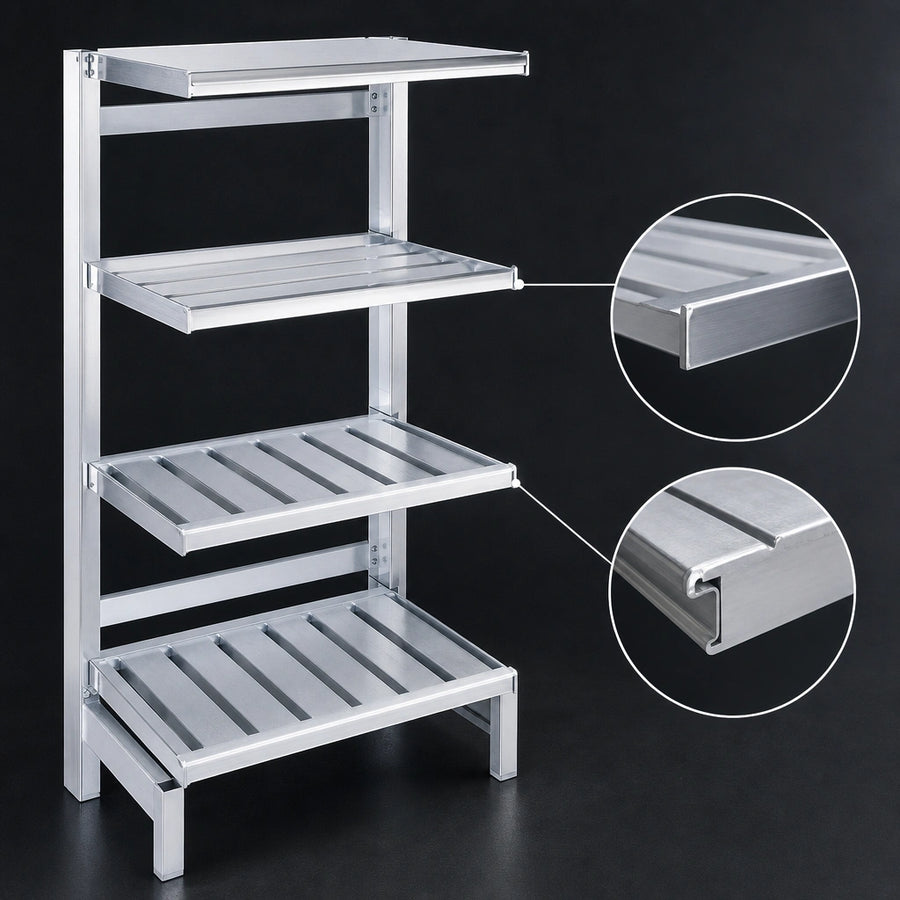 4-Inch E-Channel Shelf Design