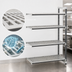 Thumbnail image #3 for Cambro Camshelving Elements XTRA 4-Tier Vented Stationary Add-On Shelving Unit, 24