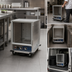 Thumbnail image #4 for BK Resources Mobile Half-Size Heater Proofer Cabinet, 10 Pan Capacity, Non-Insulated