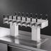 Thumbnail image #3 for Perlick Extra High Back-to-Back Bridge Tee Countertop Glycol-Cooled Draft Beer Tower, 20 Faucets