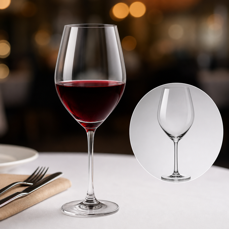 Product image #3 for Ocean Sante 14 oz Clear Stemmed Red Wine Glass, Case of 24