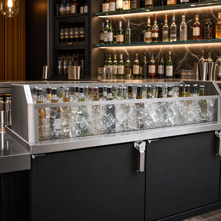 Back Bar Beverage Display