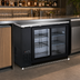 Thumbnail image #3 for 48-Inch Narrow Counter-Height Back Bar Refrigerator with 2 Glass Sliding Doors