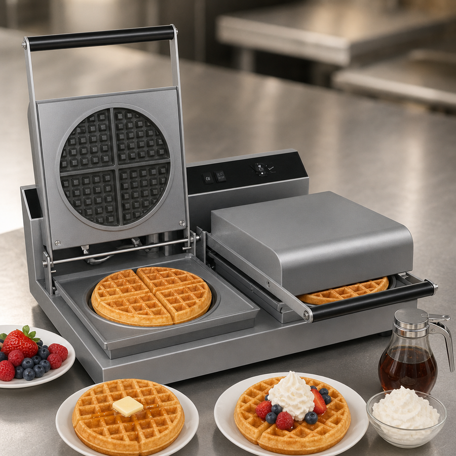 Double Belgian Waffle Capacity