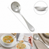 Thumbnail image #4 for Winco Venice 6-1/4 Inch Bouillon Spoon, 18/8 Stainless Steel, Extra Heavy Weight, Mirror Finish