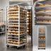 Thumbnail image #3 for Adamatic Roll-In Oven Rack, A-Style Lift, Double Side Load, 24-Pan Capacity