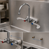 Thumbnail image #3 for T&S Brass Low-Lead Wall-Mount Workboard Mixing Faucet, 4