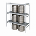 Thumbnail image #3 for Fermod 3-Shelf Aluminum Keg Rack with 6-Keg Capacity