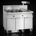 Thumbnail image #3 for Imperial Three-Tank Electric Floor Fryer with Built-In Filter System and Dump Station, 75 lb. Per Tank