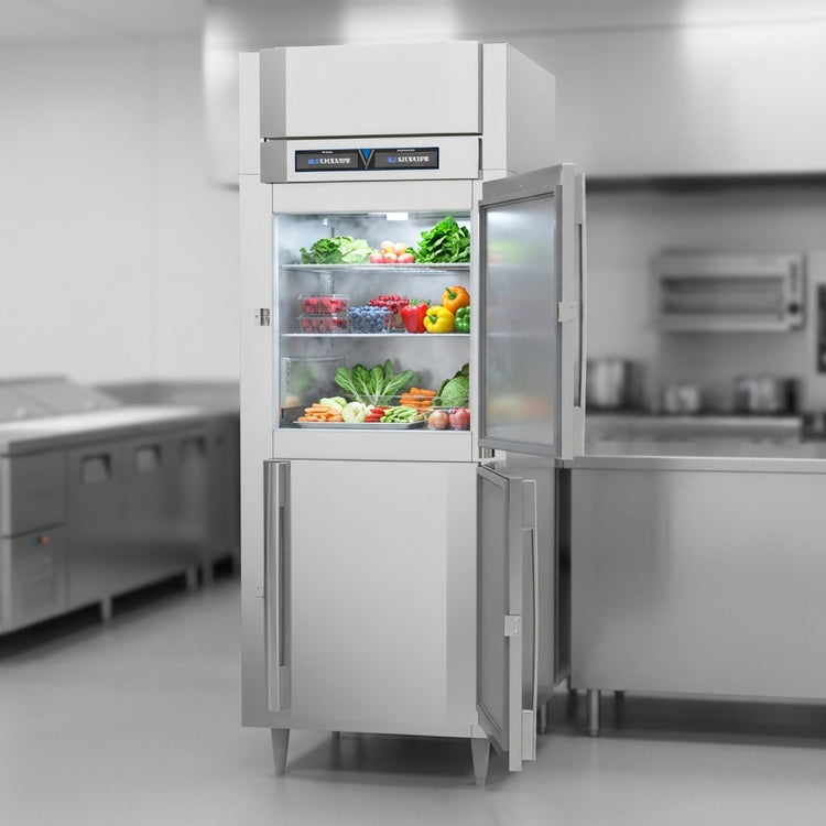 Product image #3 for Victory UltraSpec HRSA-1D-S1-EW-HD-HC One-Section Dual Temp Reach-In Warmer/Refrigerator Holding Cabinet