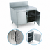 Thumbnail image #3 for Advance Tabco Prestige Supreme 48-Inch Stainless Steel Underbar Drainboard Cabinet with Removable Hinged Doors