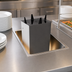 Thumbnail image #3 for Atlas Metal Heated Drop-In Oval Platter Dispenser with Enclosed Frame