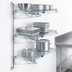 Thumbnail image #3 for Quantum Wall-Mounted 3-Shelf Cantilever Wire Shelving Starter Unit