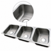 Thumbnail image #3 for Advance Tabco Smart Series 3-Compartment Undermount Sink Bowl with 14 x 16 x 12 Inch Bowls