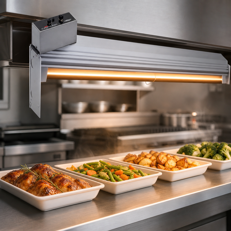 Product image #3 for Vollrath Cayenne 24-Inch Medium Wattage Hard Wired Heat Strip