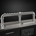 Thumbnail image #3 for Glastender Pipe Bridge Draft Dispensing Tower with 16 Faucets, Air-Cooled, Mirror Finish