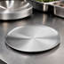 Thumbnail image #4 for 16-Inch Round Stainless Steel Plate, Satin Finish