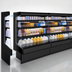 Thumbnail image #4 for Howard-McCray Ovation Series 147-Inch Remote Dairy Open Merchandiser, Endless Design, Black, LED Lighting, 72-Inch High