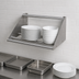 Thumbnail image #3 for BK Resources 22-Inch Wall-Mount Tubular Stainless Steel Dish Shelf