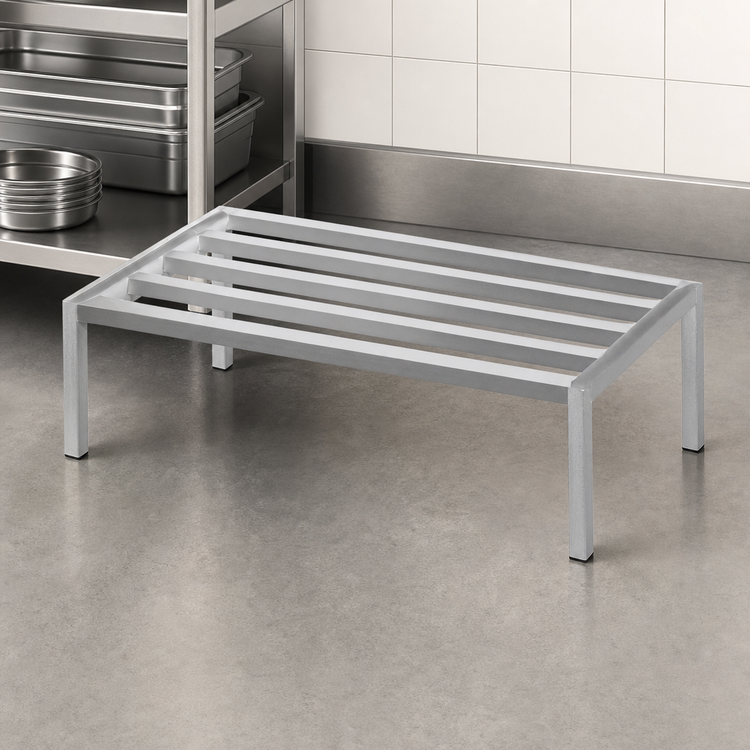 Product image #3 for Standard Series Tubular Aluminum Dunnage Rack, 42W x 24D x 12H, 2,200 lb. Capacity