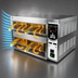 Thumbnail image #3 for Nemco Hot Hold 6070-TT Countertop Dry/Moist Food Warmer, 4-Pan Capacity