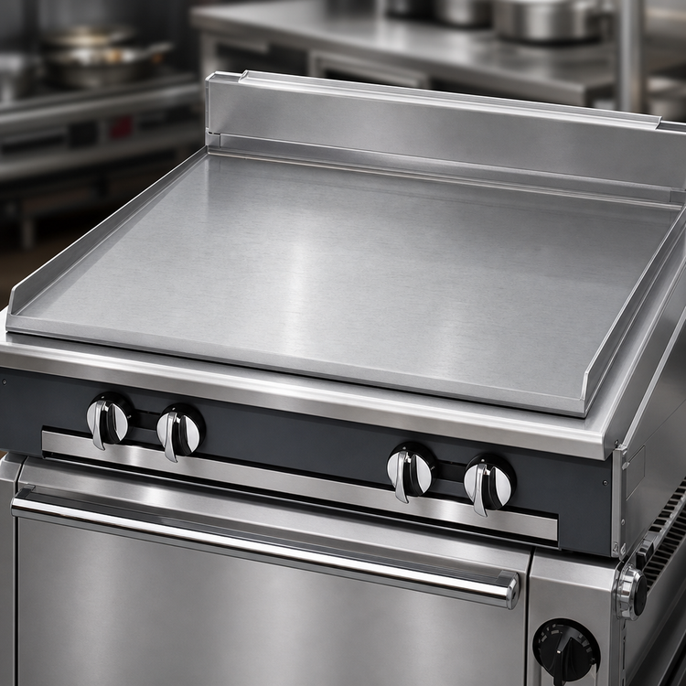 Product image #3 for Vulcan V Series Heavy Duty 36-Inch Manual Griddle Gas Range with Standard Oven Base