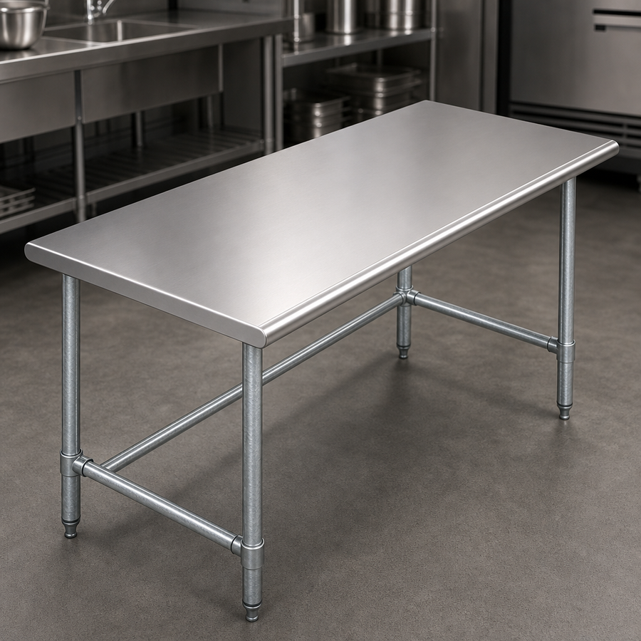 18-Gauge 400-Series Stainless Steel Top