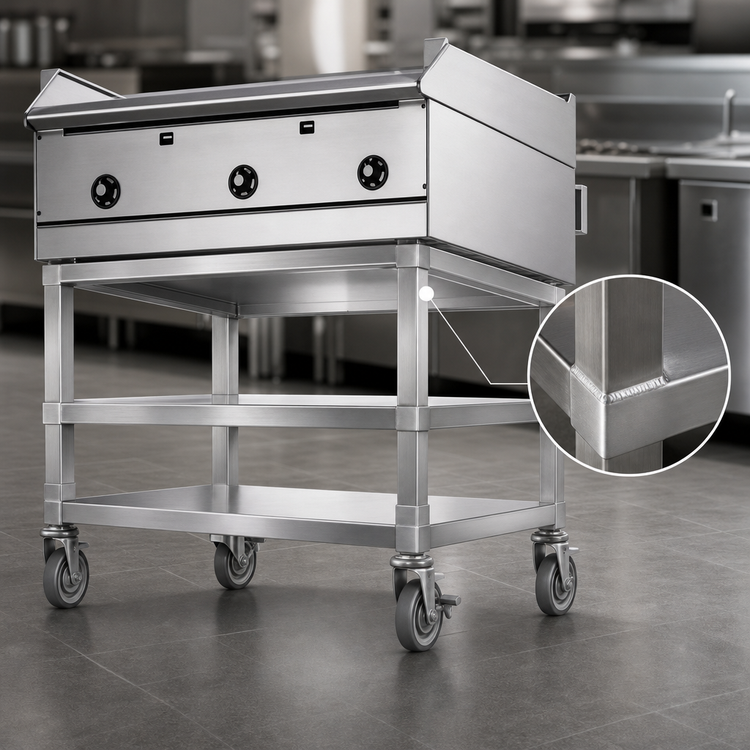 Product image #3 for Southbend HDCS-48 48-Inch Stainless Steel Counterline Equipment Stand with Undershelf