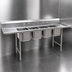 Thumbnail image #3 for Eagle Group 314 Series Four-Compartment Stainless Steel Sink with Right-Hand Drainboard