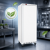 Thumbnail image #3 for Serv-Ware 25 Cu. Ft. 1-Door Reach-In Freezer with White Painted Finish, Bottom-Mounted Compressor, 115V