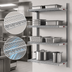 Thumbnail image #3 for Eagle Group A4-74-1824S 4-Tier Add-On Wire Shelving Unit, 24 x 18 x 74 Inches, Stainless Steel, Knockdown