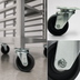 Thumbnail image #3 for Advance Tabco 4-Inch Standard Plate Caster with Built-In Zerk Grease Fitting