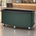 Thumbnail image #3 for Cambro 75-Inch Mobile Open Well Vending Cart Base Unit Only, Green Wrap